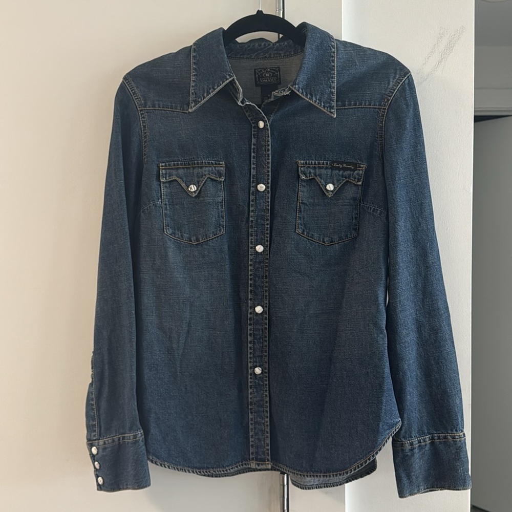 Lucky Brand Women’s Jean Button Down